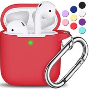 AirPods Case Cover with Keychain, Full Protective